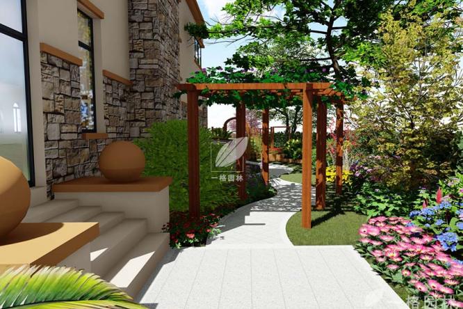 别墅花园庭院设计中最常见的三种风格：中式、日式、欧式