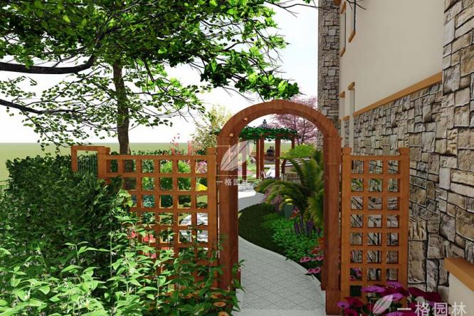 别墅花园设计之对花园门的赏析